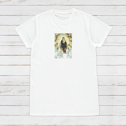 Madonna Angel T Shirt Bouguereau Baroque Rococo Art Quirky Aesthetic Grunge Alternative Gift Cute Pretty Womens Mens Graphic Printed Tee Top