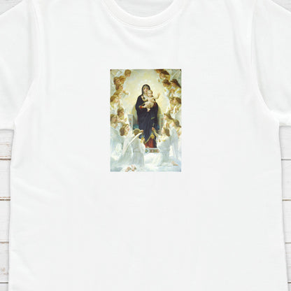 Madonna Angel T Shirt Bouguereau Baroque Rococo Art Quirky Aesthetic Grunge Alternative Gift Cute Pretty Womens Mens Graphic Printed Tee Top