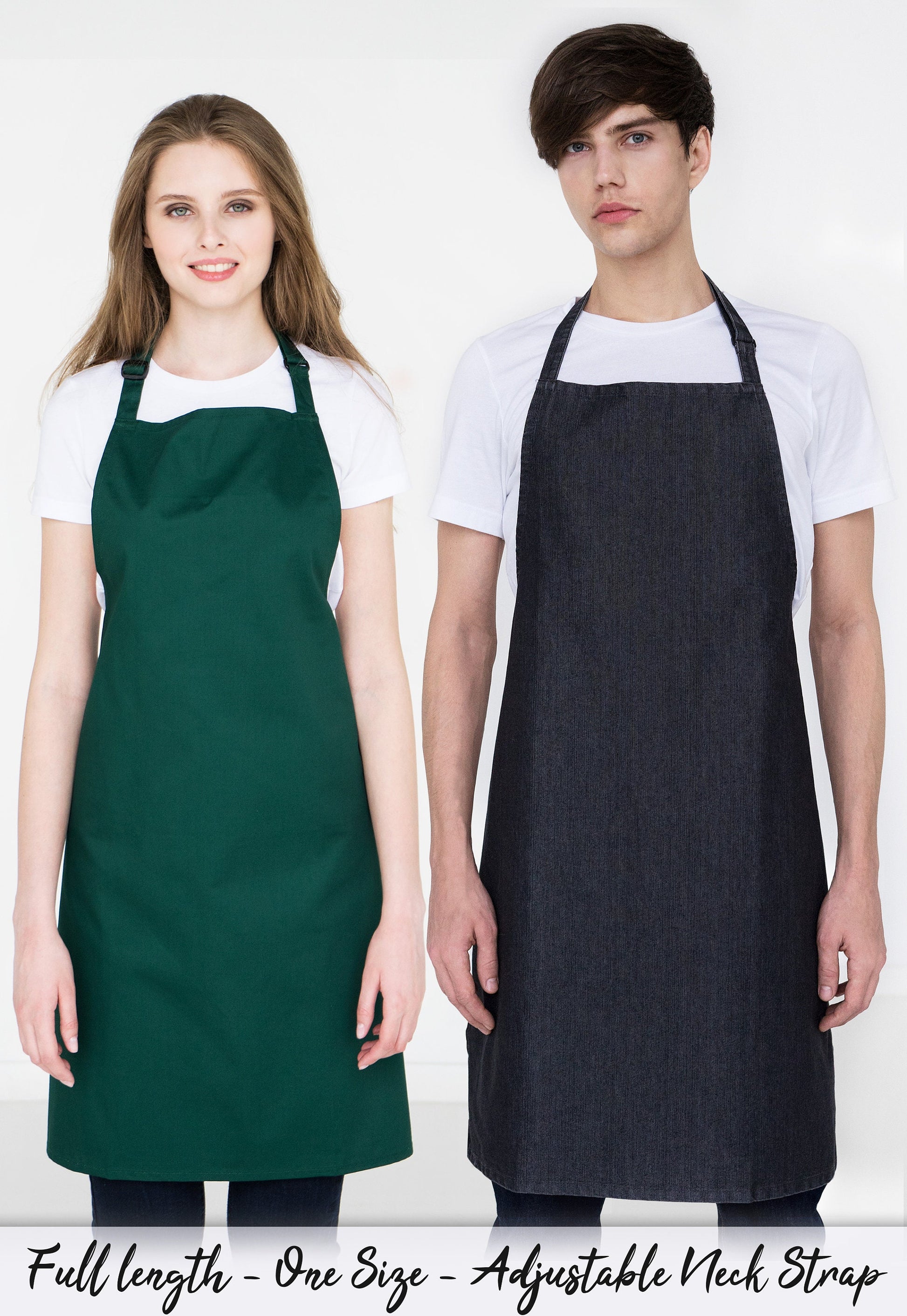 Ace Great Japanese Calligraphy Printed Apron Baking Cooking Japan Anime Traditional Chef Womens Mens Full Size Long One Size Birthday Gift