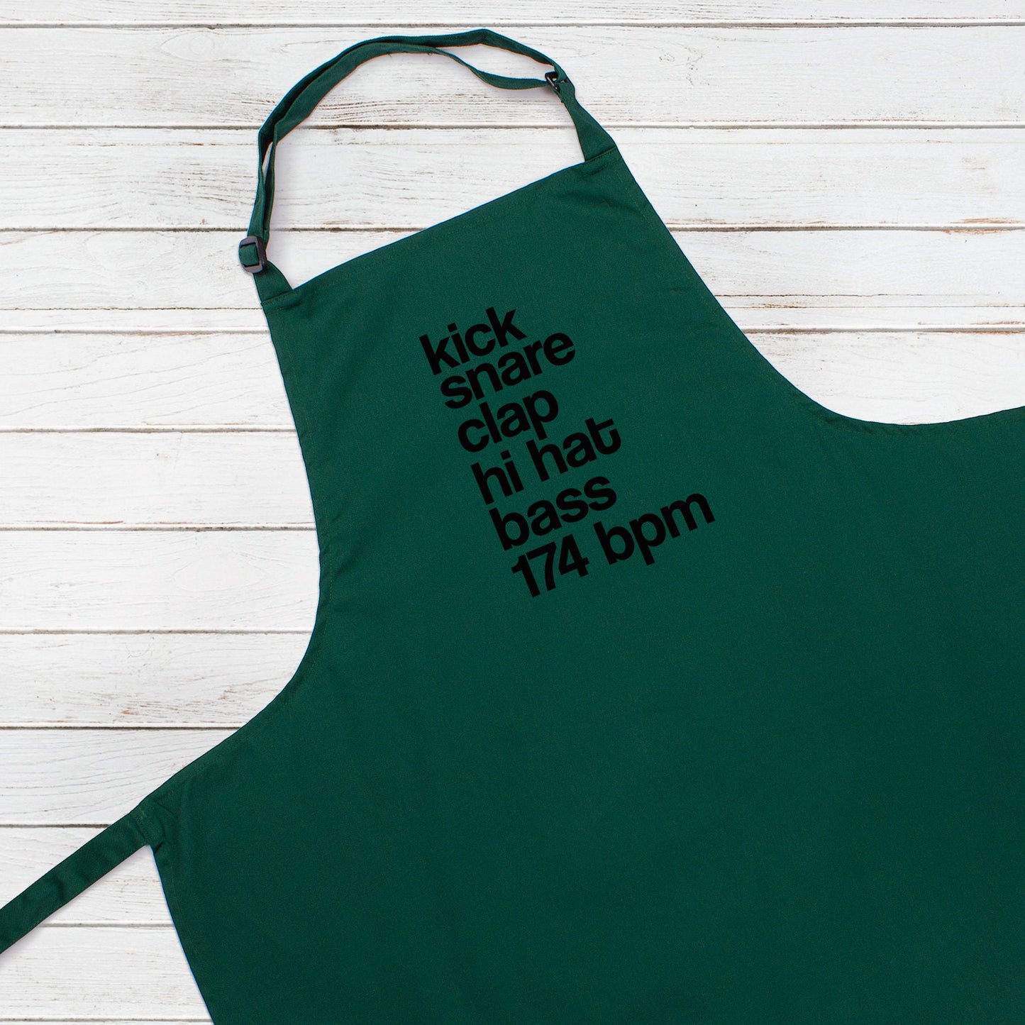 Baking Cooking Apron Drum and Bass Music Junglist Music DJ Synth DnB Womens Mens Full Size Long One Size Unique Printed Valentines Day Gifts