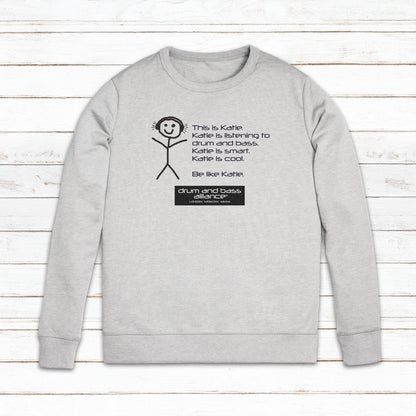 Custom Name Sweatshirt Personalised Your Text Drum & Bass Alliance UK Garage Junglist Jungle Massive Valentines Day Gift Mens Womens Printed