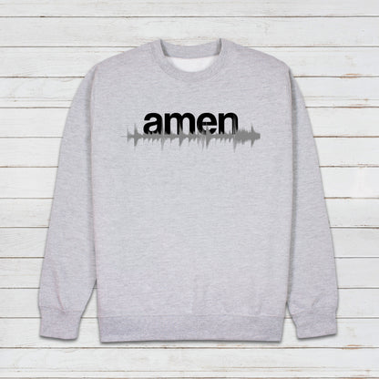 Amen Break Sweatshirt Jungle Massive Drum and Bass DJ Synth Junglist Ragga Music Producer Synthesizer Sweater Pullover Jumper Mens Women Top