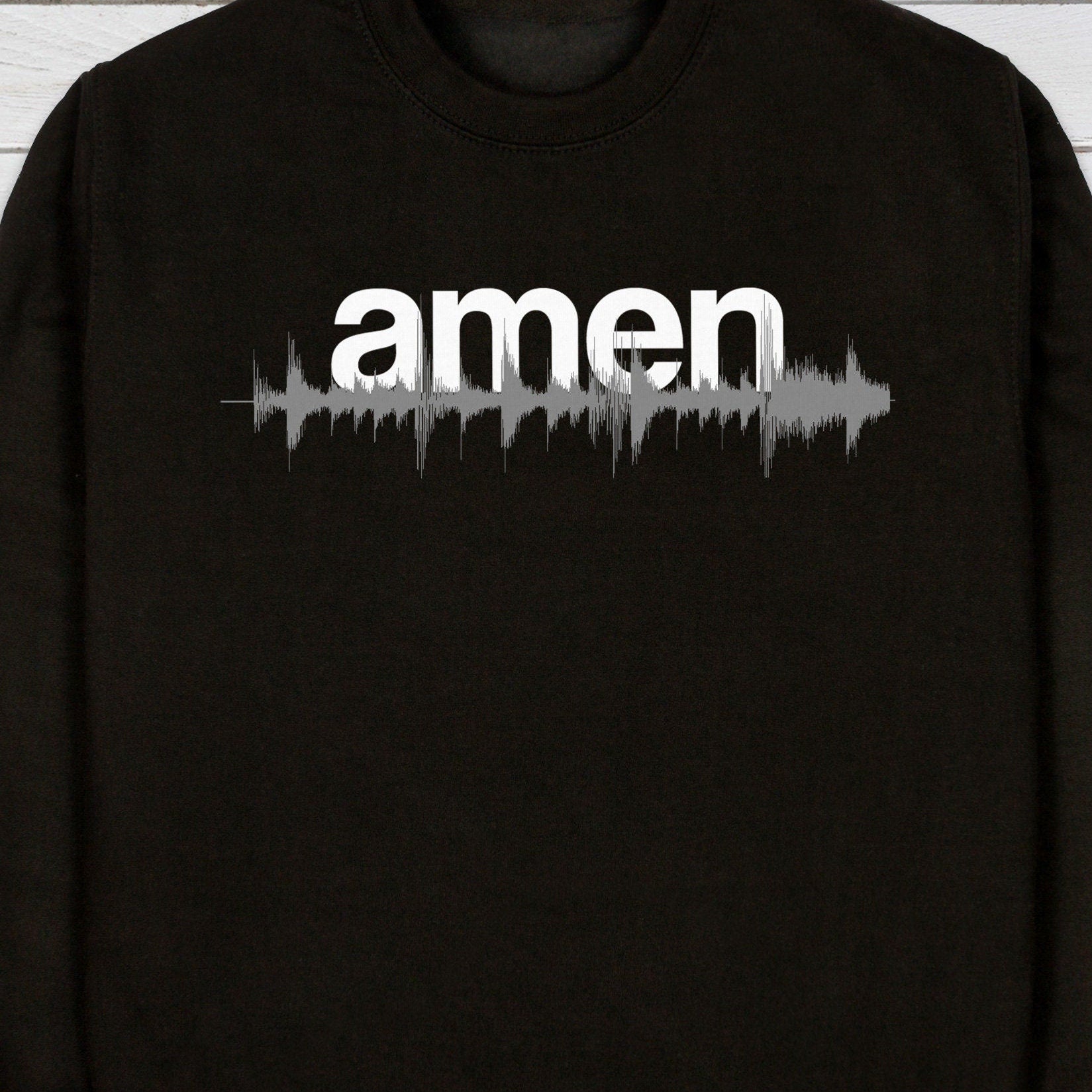 Amen Break Sweatshirt Jungle Massive Drum and Bass DJ Synth Junglist Ragga Music Producer Synthesizer Sweater Pullover Jumper Mens Women Top