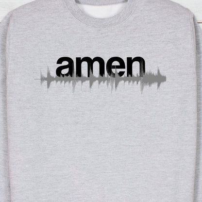 Amen Break Sweatshirt Jungle Massive Drum and Bass DJ Synth Junglist Ragga Music Producer Synthesizer Sweater Pullover Jumper Mens Women Top