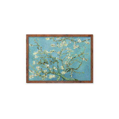 Vincent Van Gogh Art Print Poster Impressionist Almond Blossoms Floral Flowers Impressionism Painting Framed Mounted Wall Beautiful A2 A3