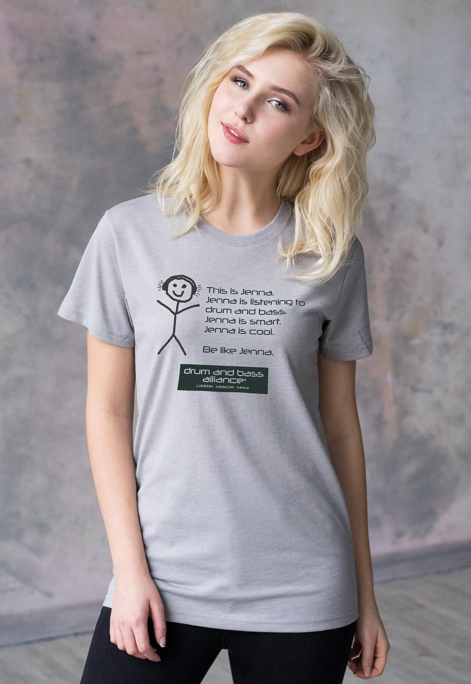 Custom Personalised Name T Shirt - Drum & Bass Alliance UK Garage Junglist Jungle Massive Music Producer Female DJ Men's Women's Printed Tee