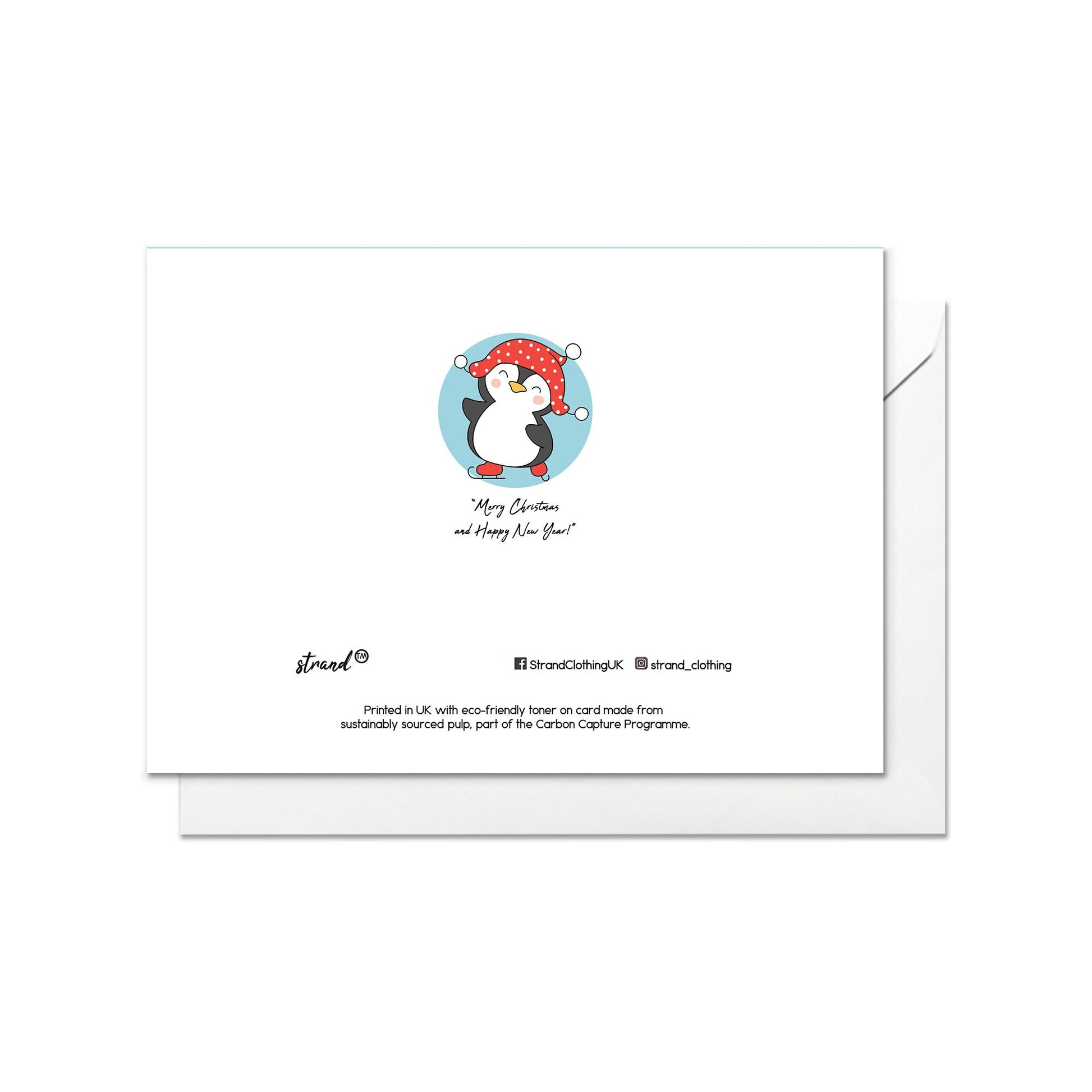 Christmas Greeting Card Kawaii Merry Xmas Tree New Year Winter Pretty Penguins Polar Bear Snowman Retro Santa Claus Cute Gift Cakes - W79