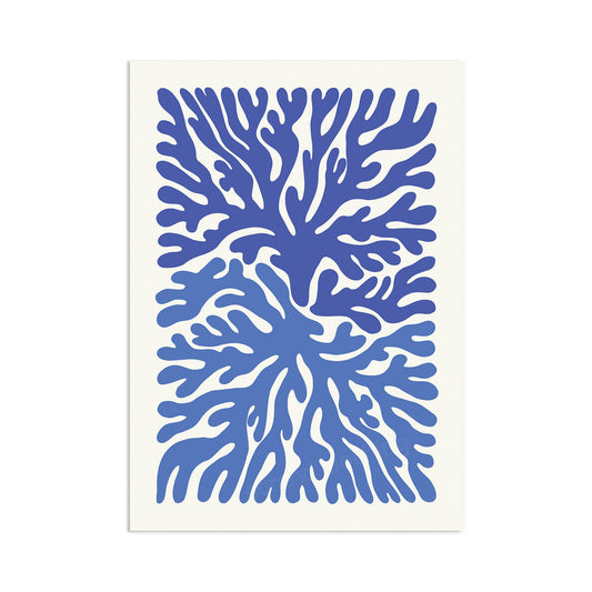 Abstract Art Print Poster Wall Home Decor Modern Contemporary Underwater Ocean Original Unique Scandi Beautiful Minimal Organic Mid-century