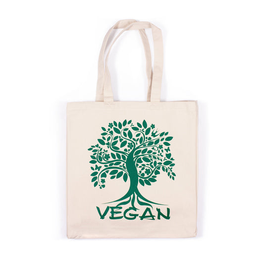 Vegan Treet Of Life Tote Bag Slogan Pretty Activist Planet Earth Climate Change Cotton Canvas Tote Shopper Bag Printed Eco Friendly Market