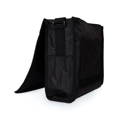 Keep It Vinyl Record Bag - Minimal Minimalist Bass Deck Decks Turntable LP Old School Hip Hop Retro Style DJ Records Messenger Shoulder Bag