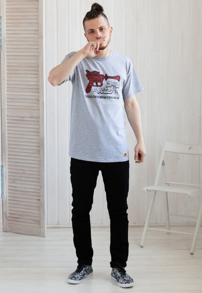 Japanese Ray Gun T Shirt Blaster Phaser Zap Laser Japan Tokyo Sci Fi Space Cowboy Retro Kawaii Anime Manga Cosplay Mens Womens Printed Tee