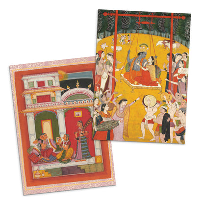 Indian Miniature Painting Art Greeting Cards – Set of 10