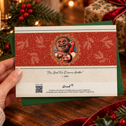 One Good Turn Deserves Another – Victorian Christmas Card