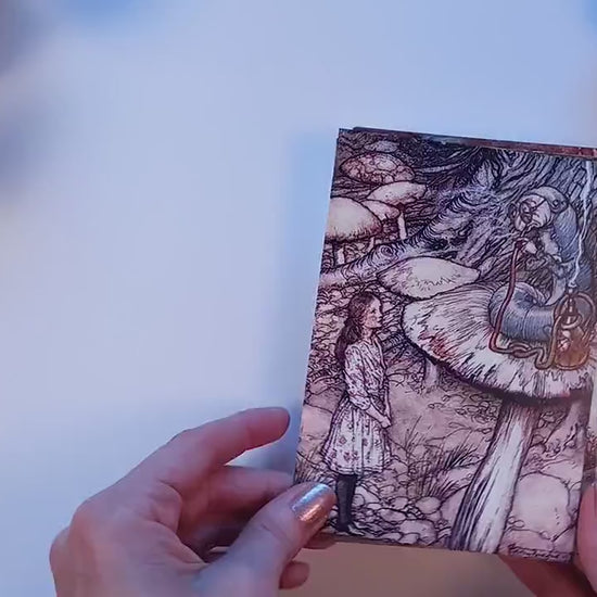 Fairy Tale Illustrations Art Postcards Set of 10 - Postcard Prints Pack Arthur Rackham Alice In Wonderland Fairies Fairy Mermaid Cards Gift