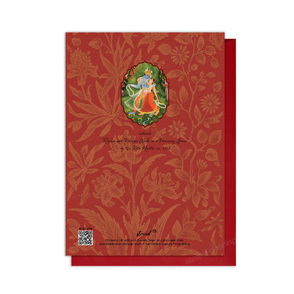 Indian Miniature Painting Art Greeting Cards – Set of 5 | Collection 2